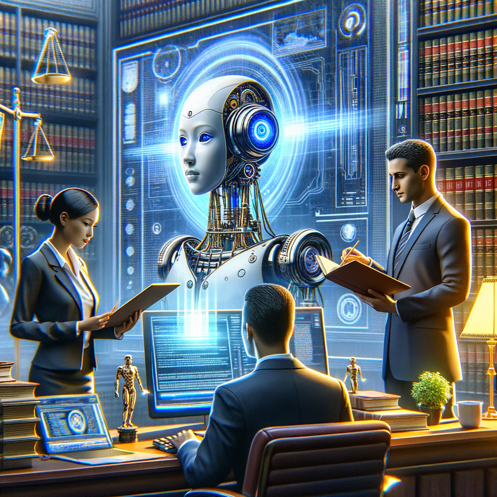 Künstliche Intelligenz revolutioniert die Rechtsberatung effizient.