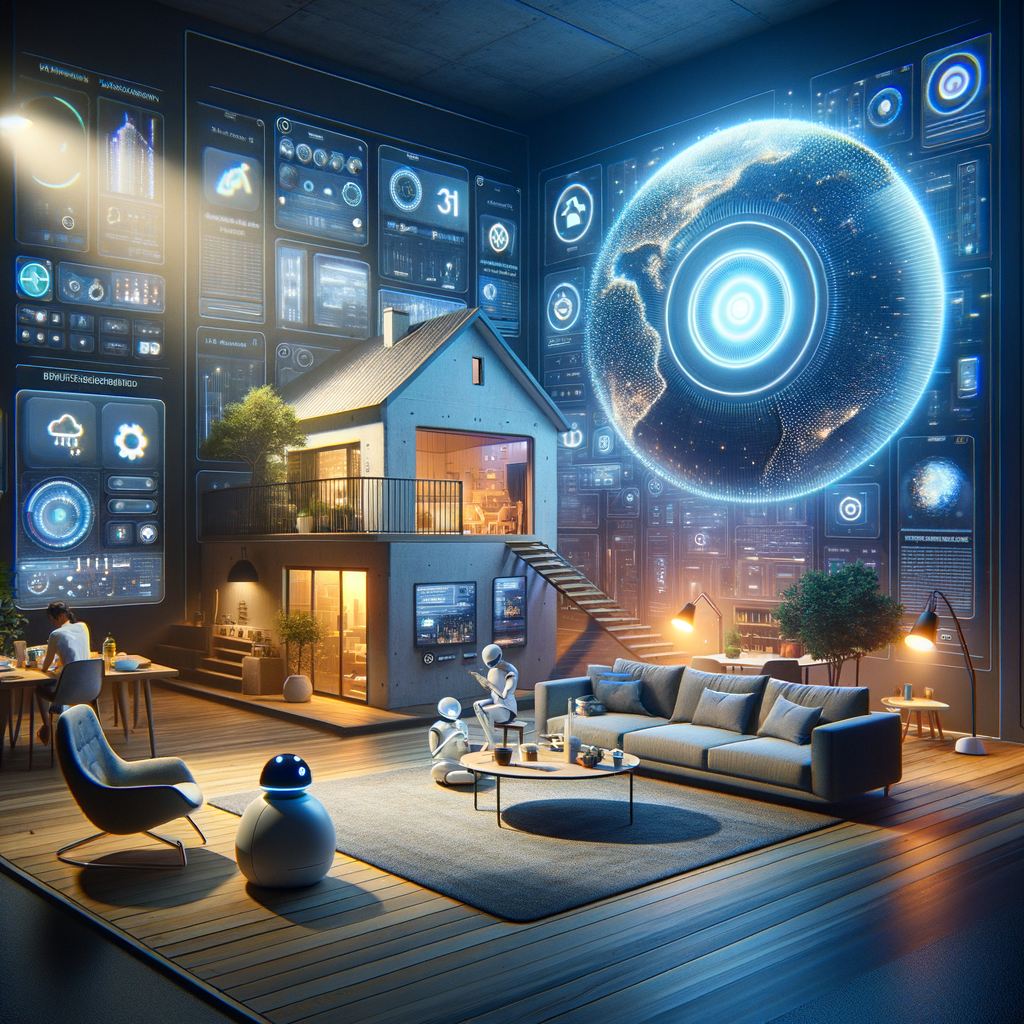 Smart Home, KI-Assistenten, personalisierte Empfehlungen, digitales Leben.