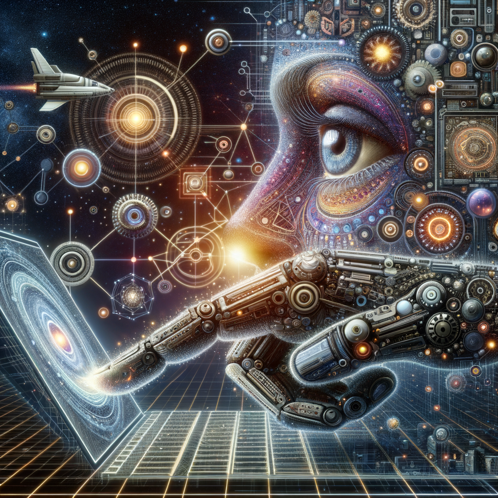 Algorithmische Intelligenz visualisiert personalisierte digitale Interaktionen.