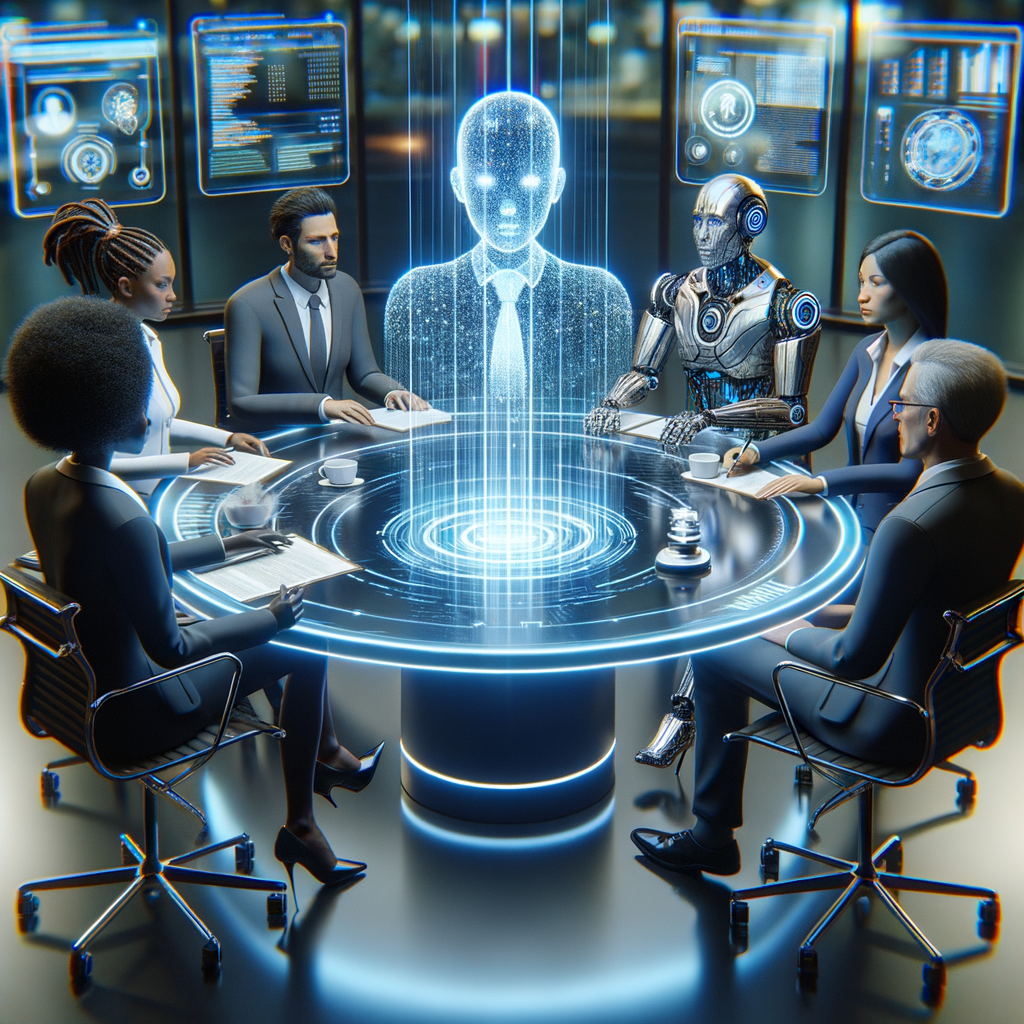 Digitale Anwälte revolutionieren Rechtsberatung durch KI.