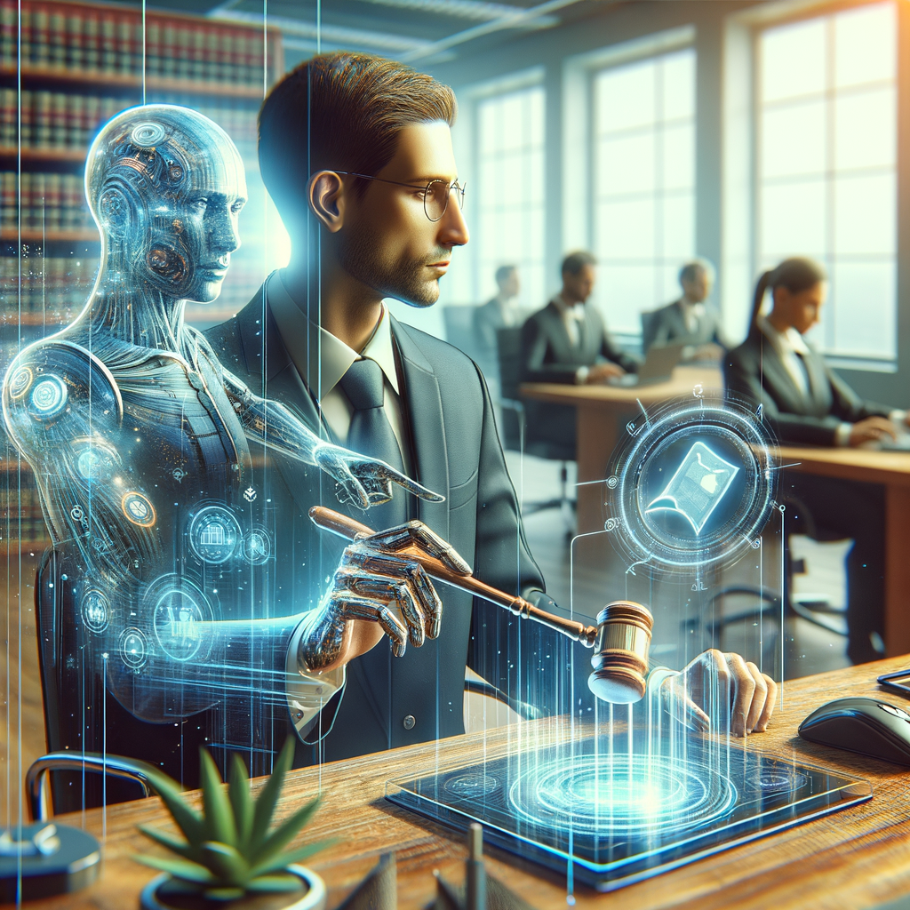 Digitaler Anwalt unterstützt Juristen effizient und sicher.