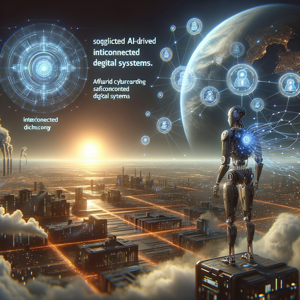 KI-gesteuerte Cybersicherheit schützt vernetzte digitale Systeme.