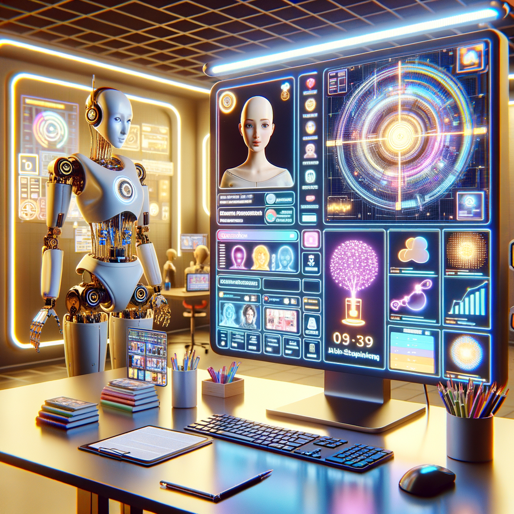 KI-gesteuerte Online-Shopping-Plattform mit virtuellen Assistenten.