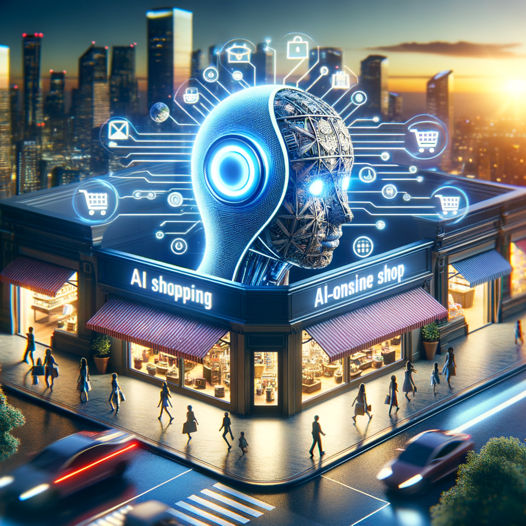 KI-gestützter Online-Shop verbessert personalisierte Einkaufserlebnisse.