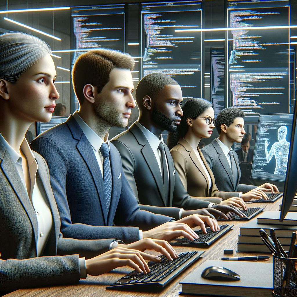 Moderne Anwälte nutzen KI für effiziente Lösungen.