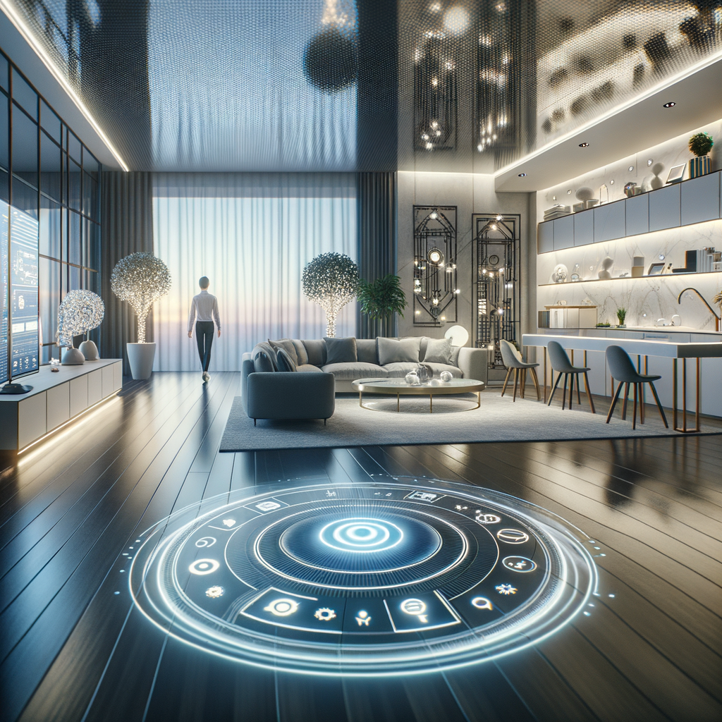 Smart Home mit KI-gestützten Geräten im Einsatz.